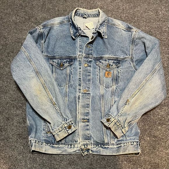 Vintage Carhartt 90s Trucker Jacket - Picture 1 of 7